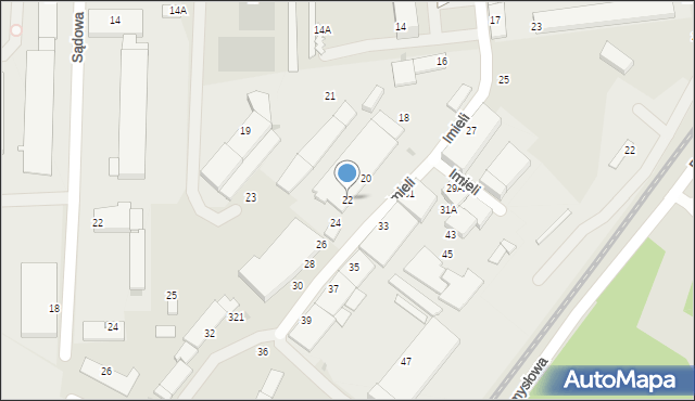 Świętochłowice, Imieli Emanuela, 22, mapa Świętochłowice