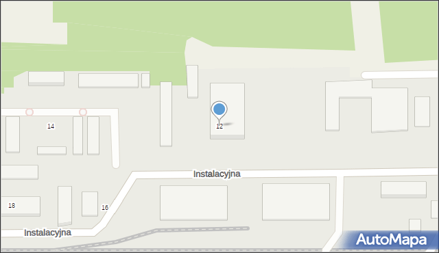 Rogowiec, Instalacyjna, 12, mapa Rogowiec