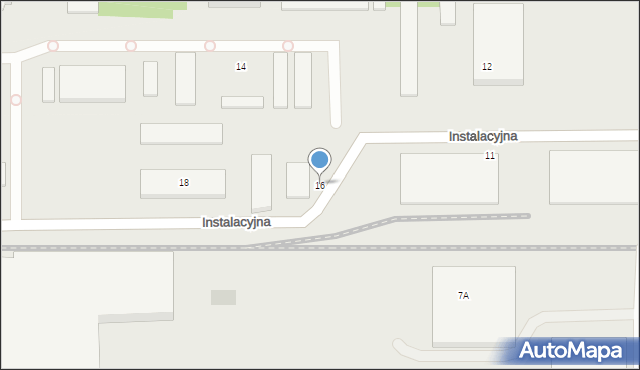 Rogowiec, Instalacyjna, 16, mapa Rogowiec