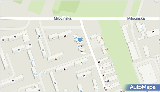 Rzeszów, Iranka-Osmeckiego Kazimierza, płk., 57/4, mapa Rzeszów