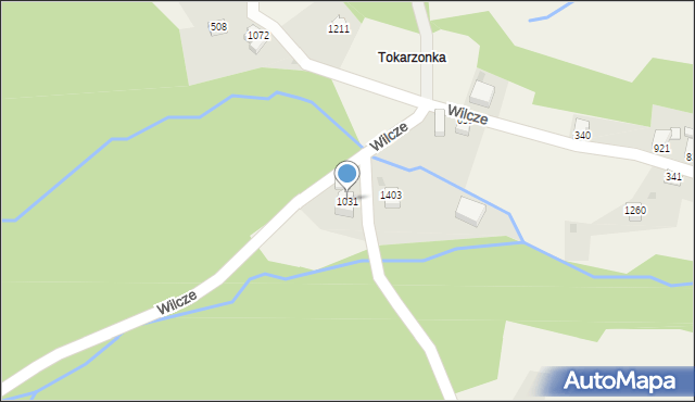 Istebna, Istebna, 1031, mapa Istebna