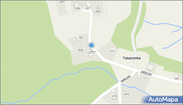 Istebna, Istebna, 1072, mapa Istebna