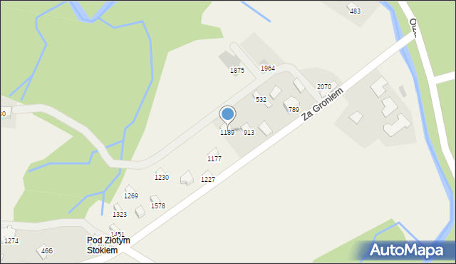 Istebna, Istebna, 1189, mapa Istebna