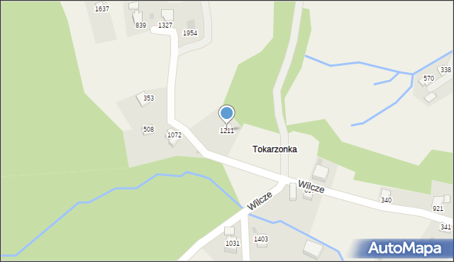 Istebna, Istebna, 1211, mapa Istebna