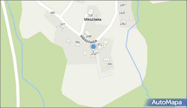 Istebna, Istebna, 1212, mapa Istebna