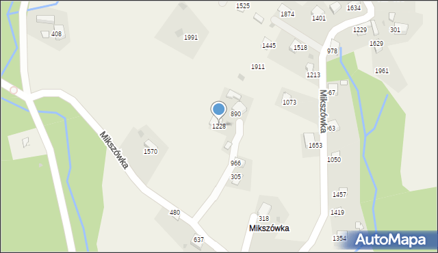 Istebna, Istebna, 1228, mapa Istebna