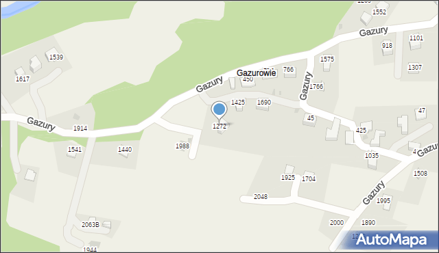 Istebna, Istebna, 1272, mapa Istebna