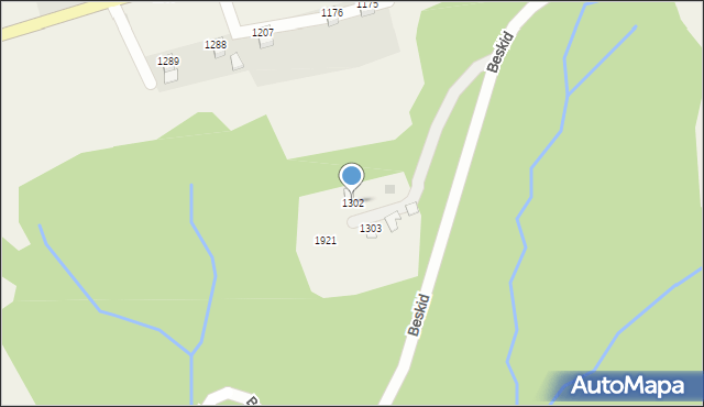Istebna, Istebna, 1302, mapa Istebna