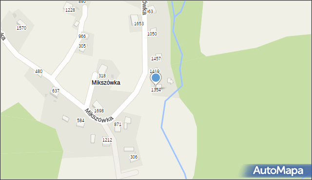 Istebna, Istebna, 1354, mapa Istebna