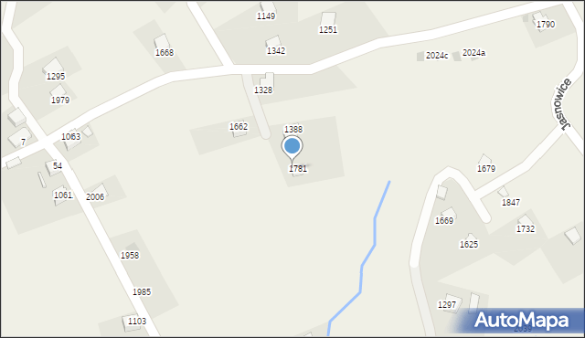 Istebna, Istebna, 1793, mapa Istebna