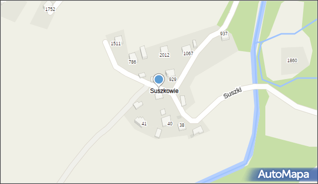 Istebna, Istebna, 39, mapa Istebna