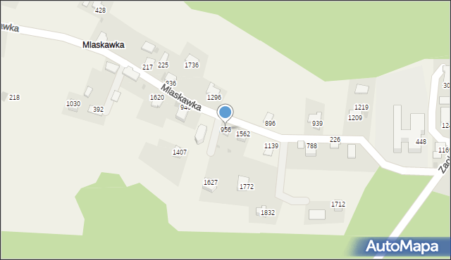 Istebna, Istebna, 956, mapa Istebna
