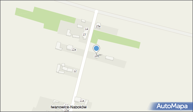 Iwanowice-Naboków, Iwanowice-Naboków, 15, mapa Iwanowice-Naboków