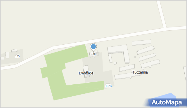 Iwierzyce, Iwierzyce, 136, mapa Iwierzyce