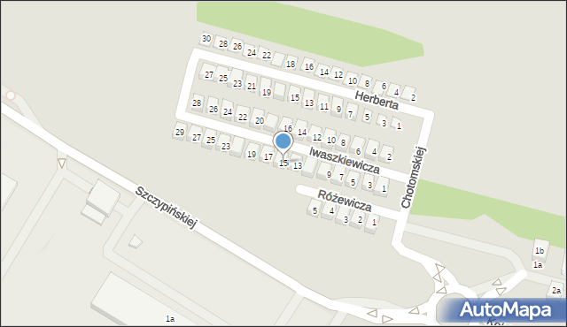 Kobylnica, Iwaszkiewicza Jarosława, 15, mapa Kobylnica
