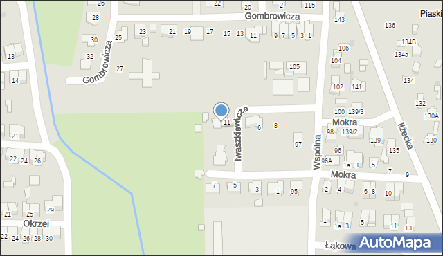 Ostrowiec Świętokrzyski, Iwaszkiewicza Jarosława, 9, mapa Ostrowiec Świętokrzyski