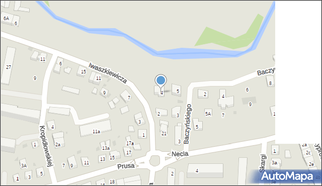 Wejherowo, Iwaszkiewicza Jarosława, 4, mapa Wejherowo