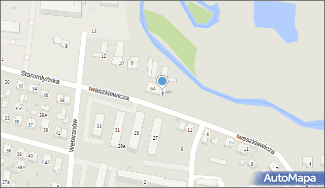 Wejherowo, Iwaszkiewicza Jarosława, 6, mapa Wejherowo