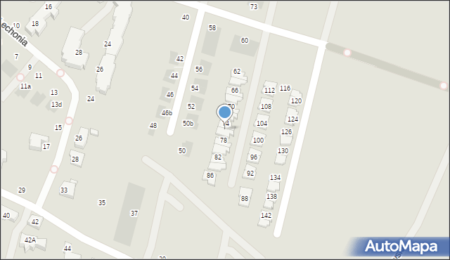 Wrocław, Iwaszkiewicza Jarosława, 76, mapa Wrocławia