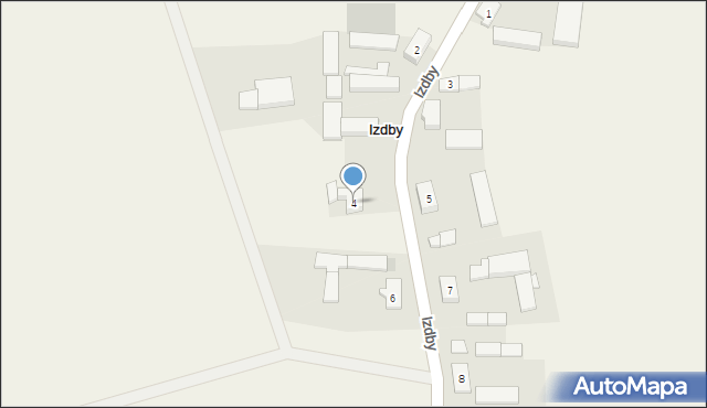 Izdby, Izdby, 4, mapa Izdby