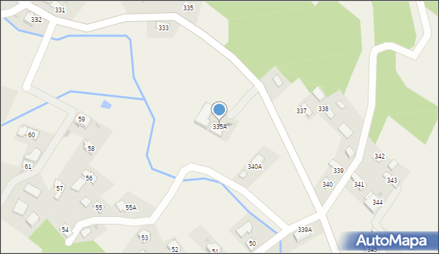 Izdebki, Izdebki, 335A, mapa Izdebki