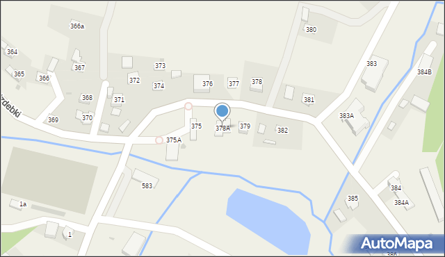 Izdebki, Izdebki, 378A, mapa Izdebki