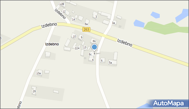 Izdebno, Izdebno, 7, mapa Izdebno