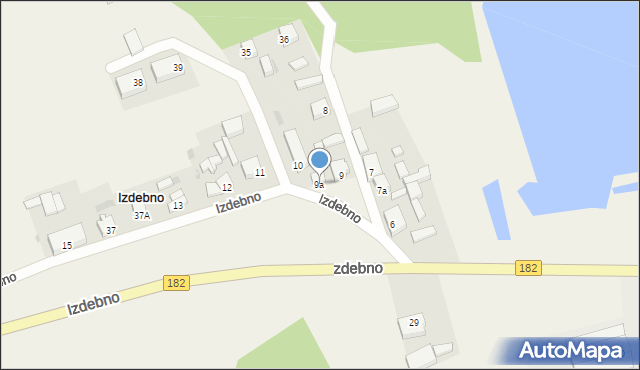 Izdebno, Izdebno, 9a, mapa Izdebno