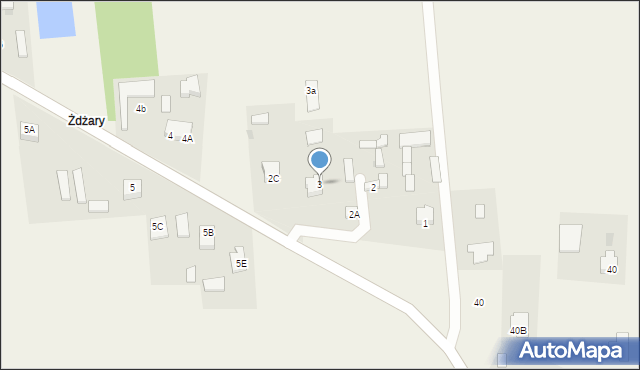 Izdebno Nowe, Izdebno Nowe, 3, mapa Izdebno Nowe