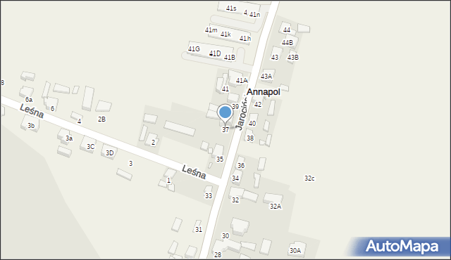 Annapol, Jarocińska, 37, mapa Annapol