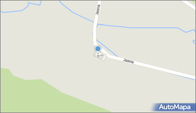 Boguszów-Gorce, Jasna, 10, mapa Boguszów-Gorce