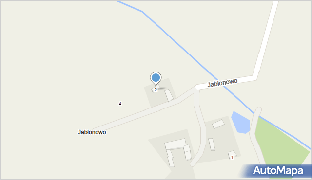 Chrostowo Wielkie, Jabłonowo, 2, mapa Chrostowo Wielkie