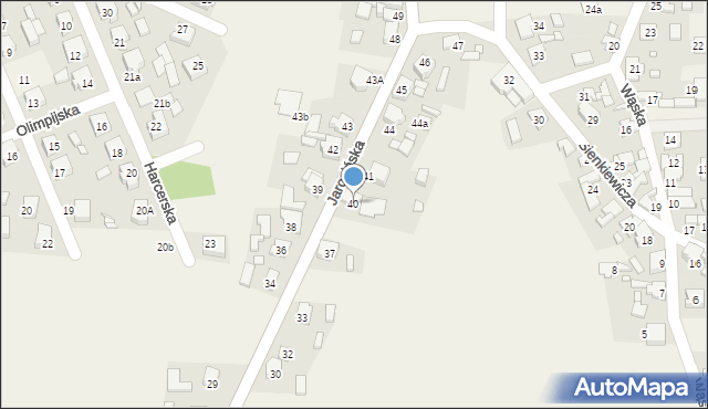 Cielcza, Jarocińska, 40, mapa Cielcza