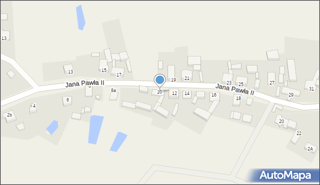 Cychry, Jana Pawła II, 10, mapa Cychry