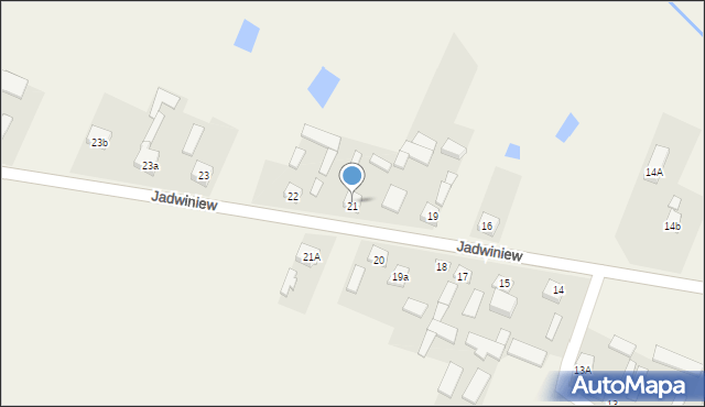 Cygów, Jadwiniew, 21, mapa Cygów