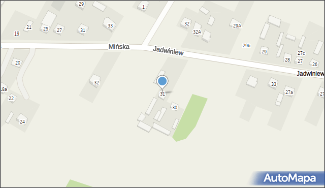 Cygów, Jadwiniew, 31, mapa Cygów