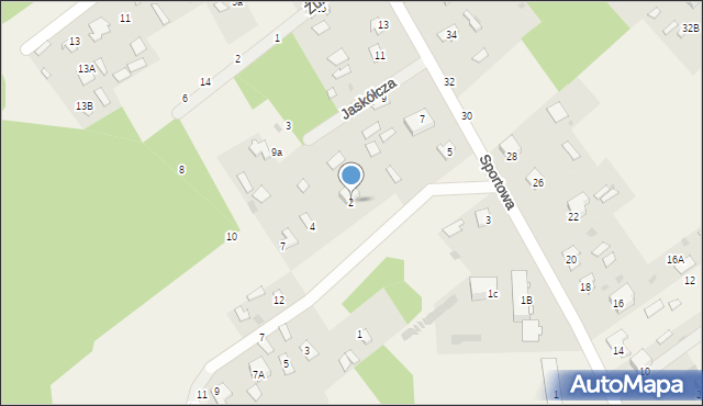 Czeremcha, Jaskółcza, 2, mapa Czeremcha