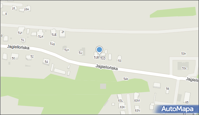 Dąbrowa Tarnowska, Jagiellońska, 51C, mapa Dąbrowa Tarnowska