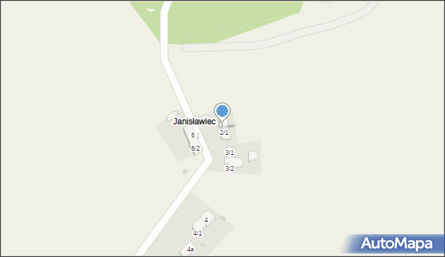 Garczegorze, Janisławiec, 2/2, mapa Garczegorze