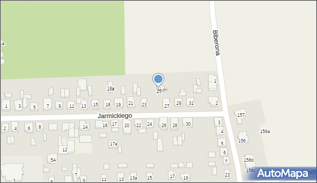 Gołuchów, Jarmickiego Stefana, 25, mapa Gołuchów