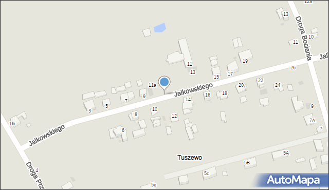 Grudziądz, Jalkowskiego Jerzego, 11, mapa Grudziądza