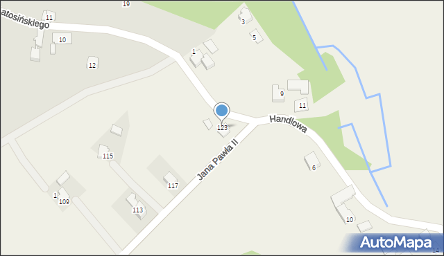 Hecznarowice, Jana Pawła II, 123, mapa Hecznarowice