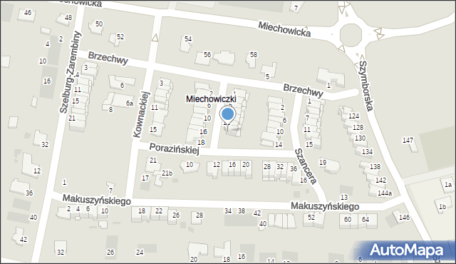 Inowrocław, Janczarskiego Czesława, 13, mapa Inowrocławia