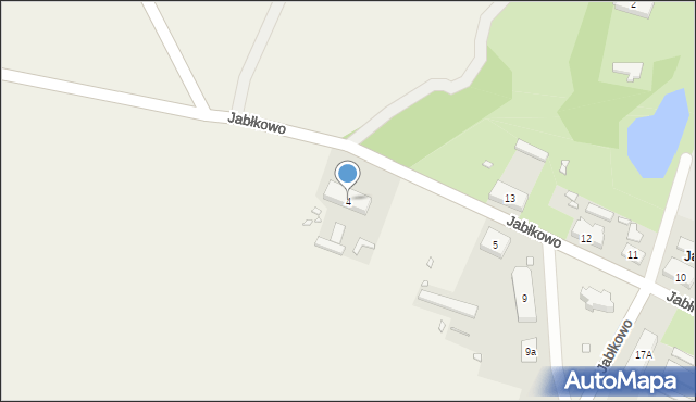 Jabłkowo, Jabłkowo, 4, mapa Jabłkowo