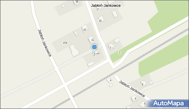 Jabłoń-Jankowce, Jabłoń-Jankowce, 2, mapa Jabłoń-Jankowce