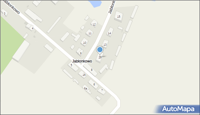 Jabłonkowo, Jabłonkowo, 19, mapa Jabłonkowo