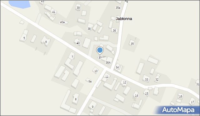 Jabłonna, Jabłonna, 37, mapa Jabłonna