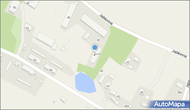 Jabłonna, Jabłonna, 47, mapa Jabłonna