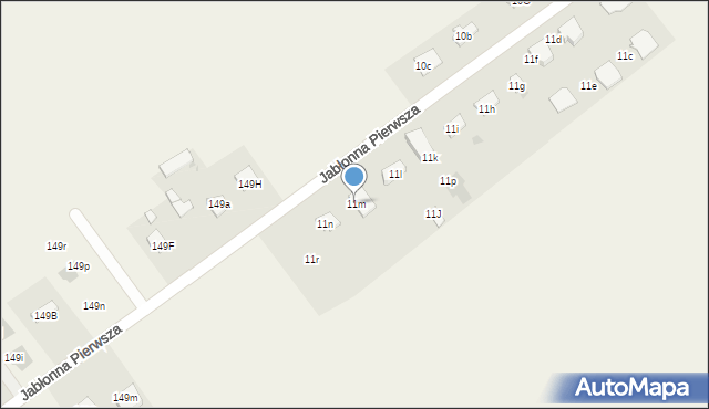 Jabłonna Druga, Jabłonna Druga, 11m, mapa Jabłonna Druga