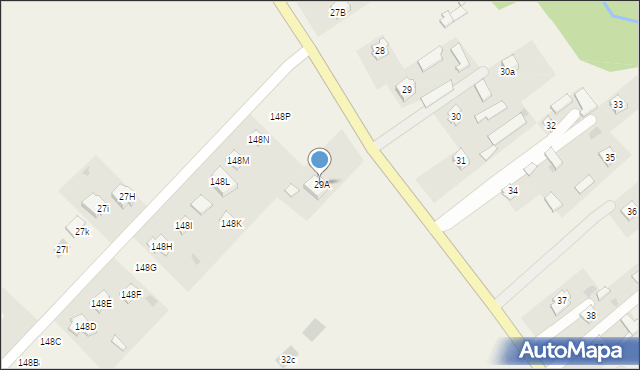 Jabłonna Druga, Jabłonna Druga, 29A, mapa Jabłonna Druga